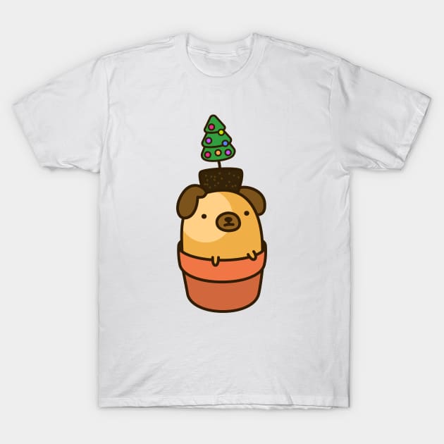 Sprout the pug - Holiday T-Shirt by Robot Dance Battle